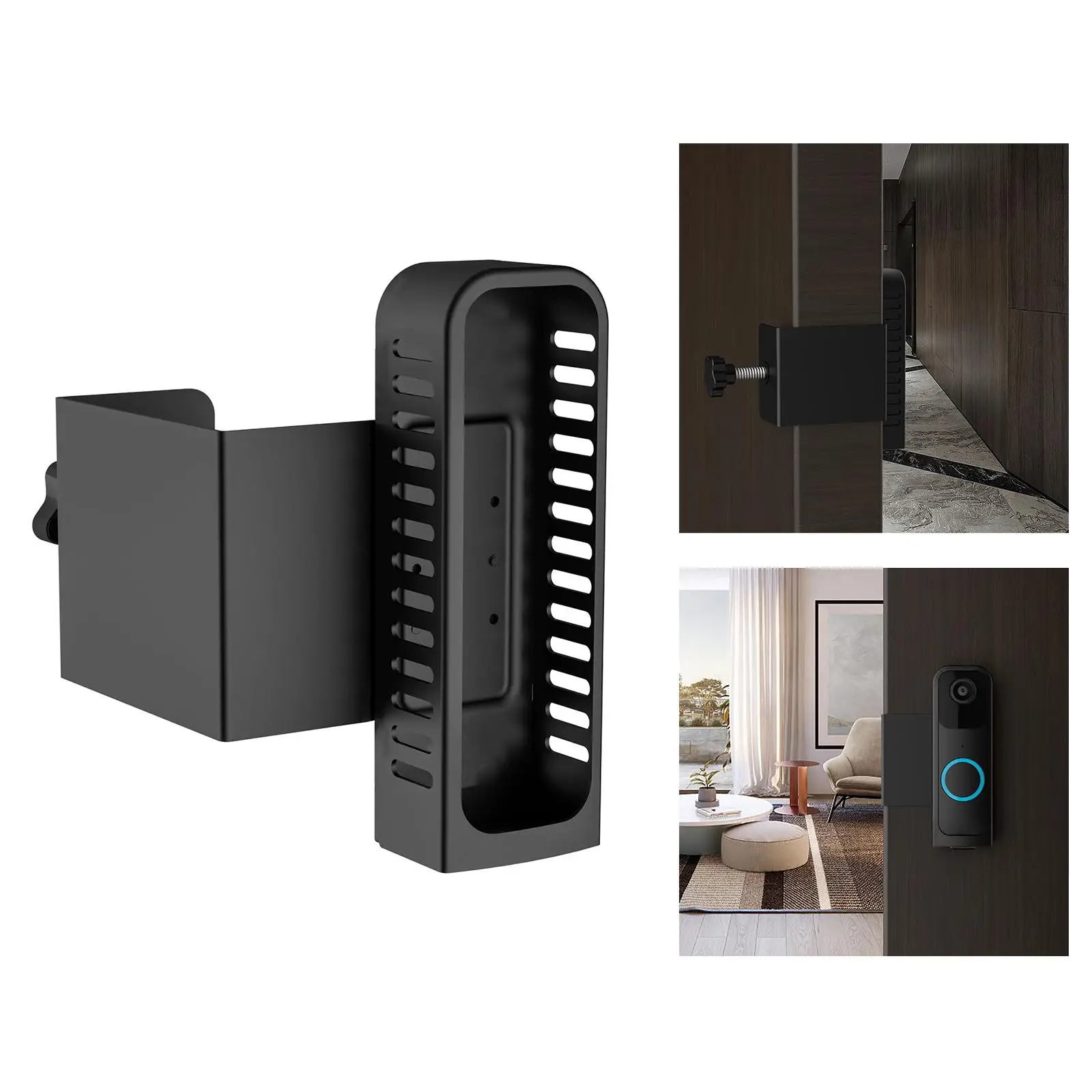 Video Doorbell Mount Protective Cover Easy Installation for Renters Room