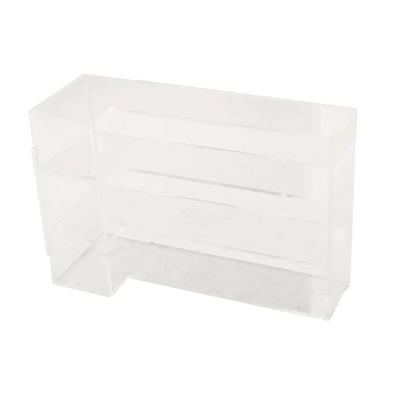 Miniature Store Acrylic Display Cabinet 1/12 Miniature Bakery Display Case for Diorama Kids Pretend Play Photography Props