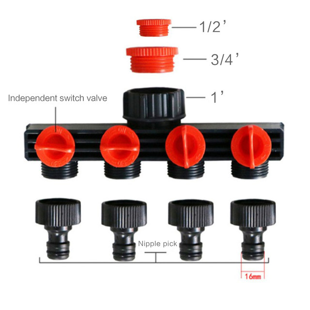 Adattatore 3/4 Pollice Espandibile Adattatore A Spirale Per Tubo Da Giardino - Connettore In Ottone Con Manico In Gomma Per Rubinetto 3/4 Pollici 15.2 Cm