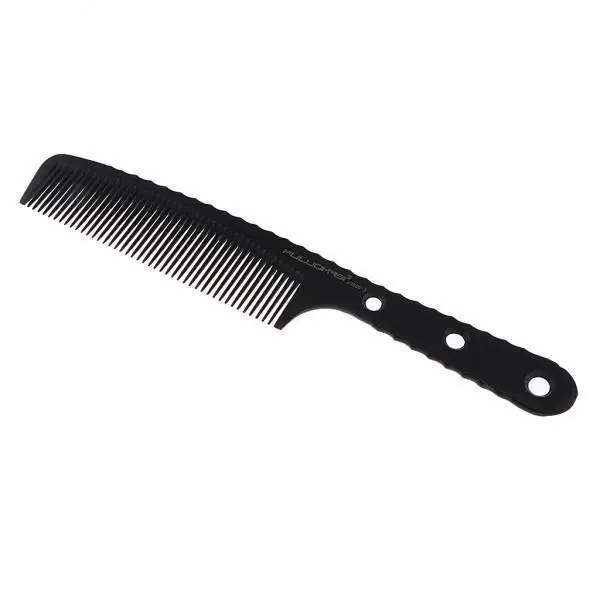 2x Hair Styling Hairdressing Antistatic Barber Detangle Comb Black