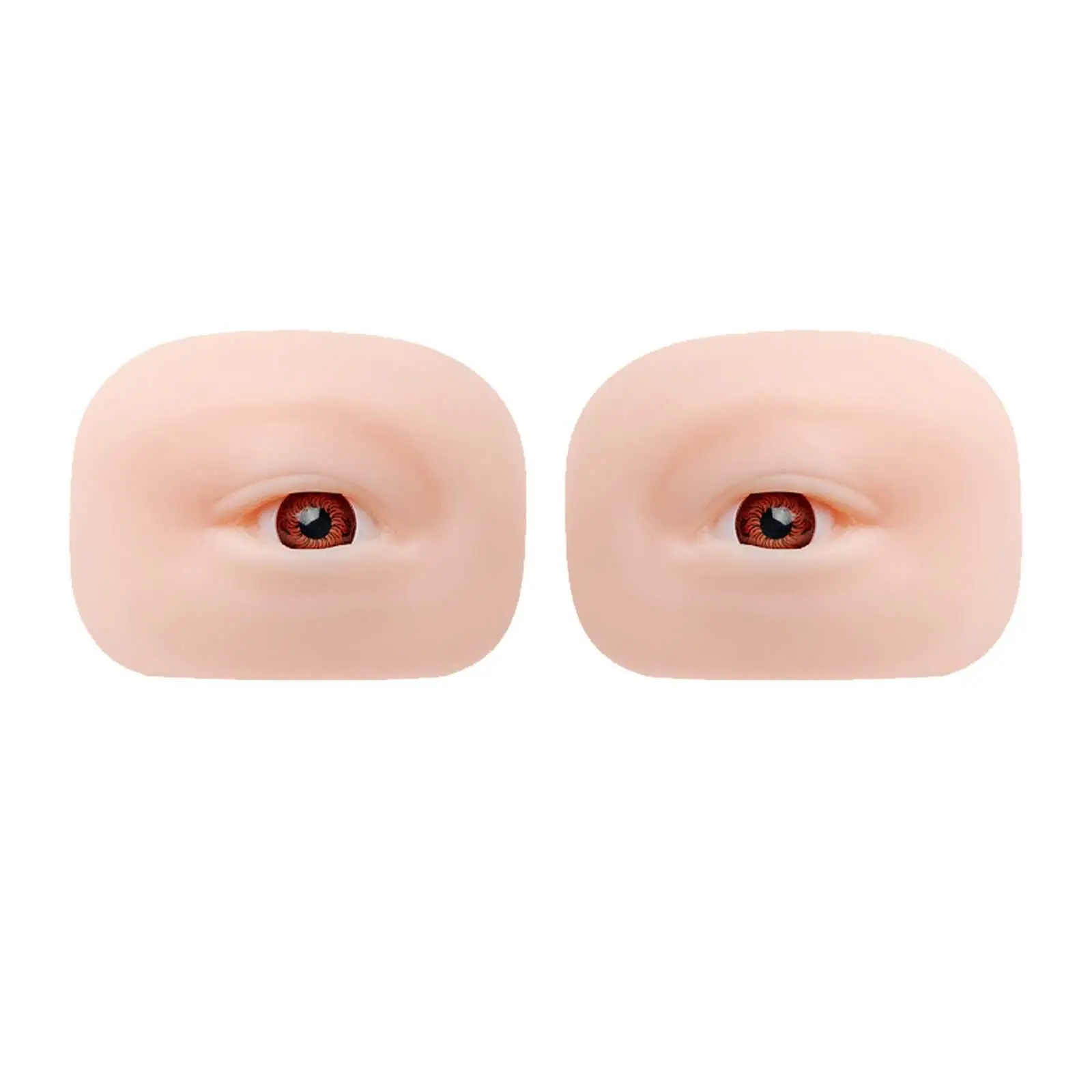 5D Silicone Eye Model Resuable for Starters Makeup Training Beauticians