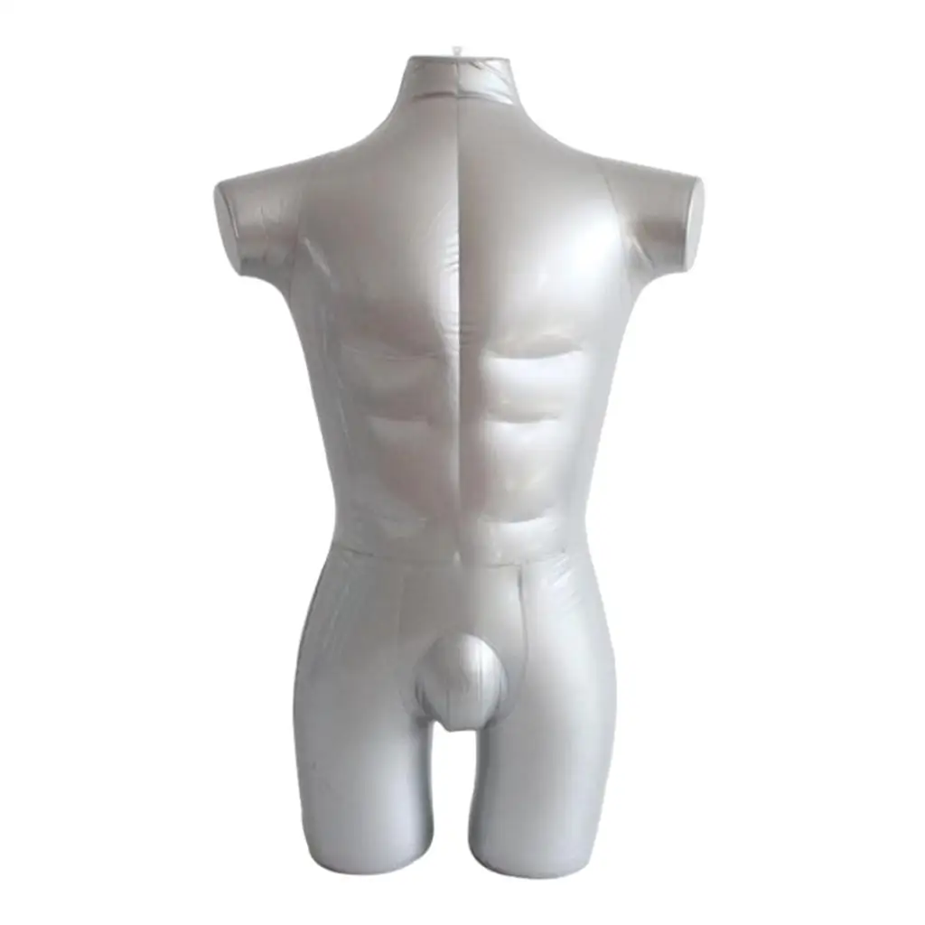 33.07'' Inflatable Male Mannequin Underwear Shorts Shop Display Dummy Models