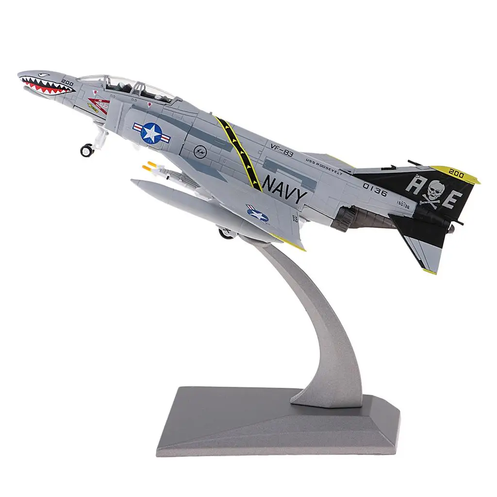 1:100  Model - Diecast Air-interception  Plane  - Mini Decorative Toy