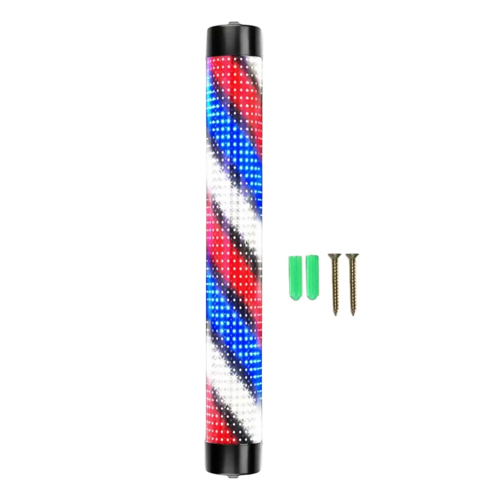 Barber Shop Pole Rotating Light Hairdressing Outdoor LED Stripes Lights