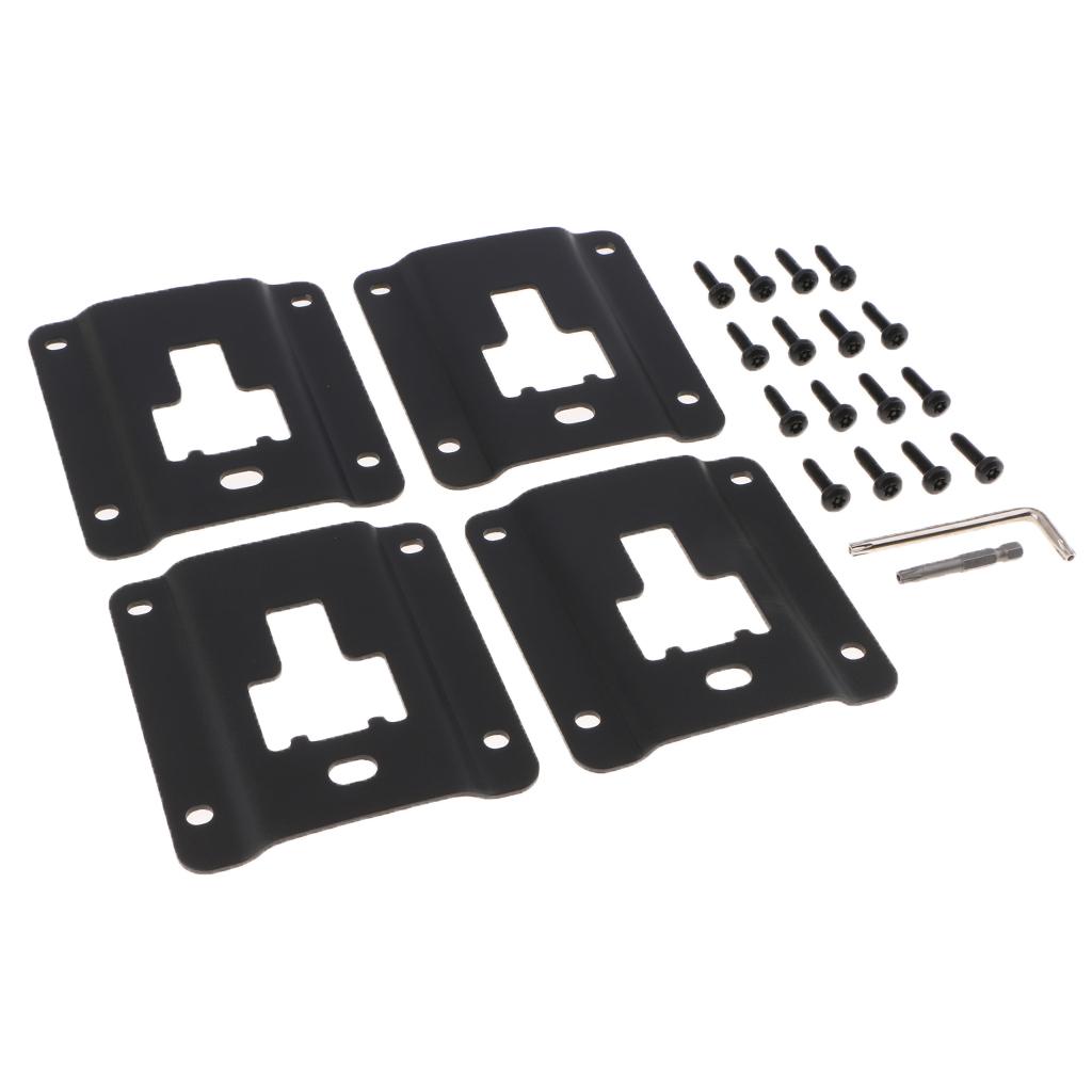 4X Truck Link Tie down Brackets for 15-18 Reinforcement Plate