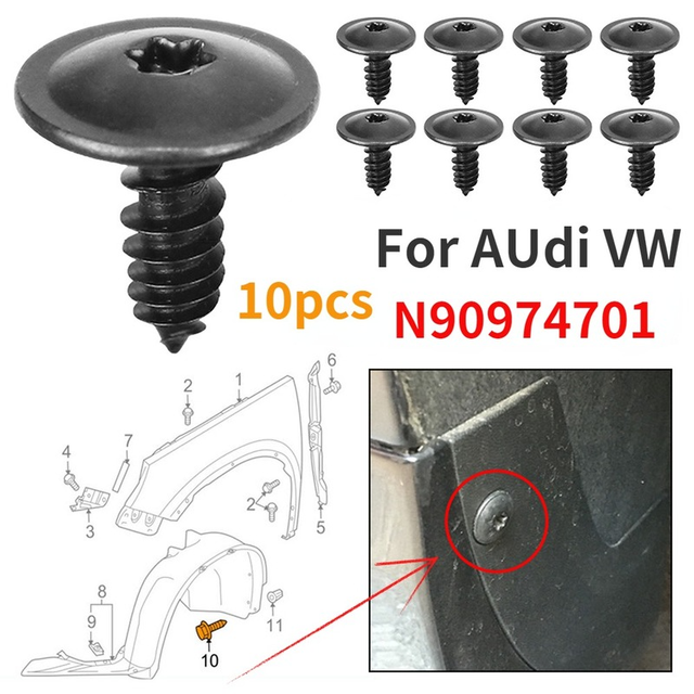 最新入荷商品一覧 | 10X Torx Arch Wheel Splashguard Undertray Cover Engine Car Accessories&Parts