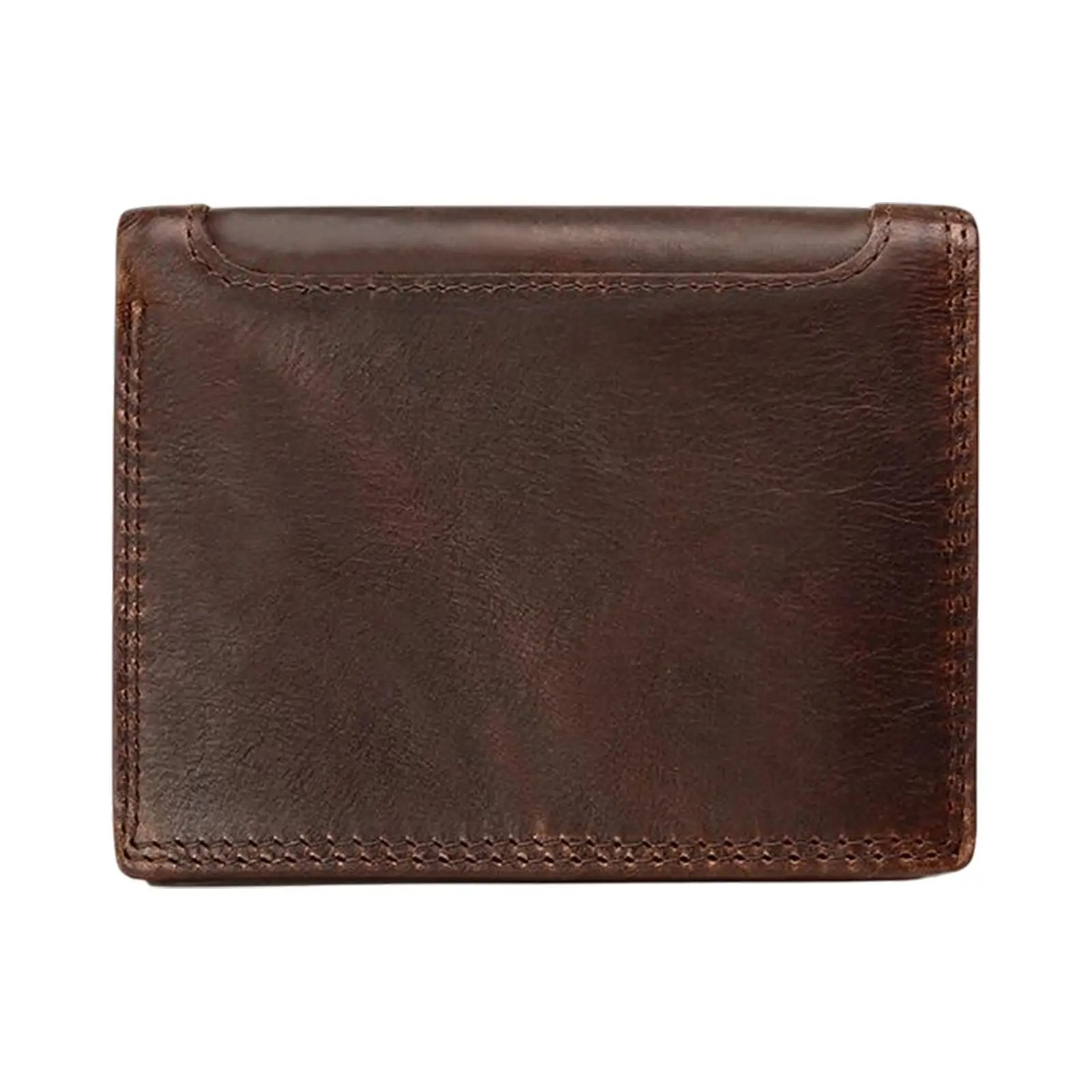 Men Slim Wallet with ID Windows Slim Billfold Large Capacity Fashion Storage