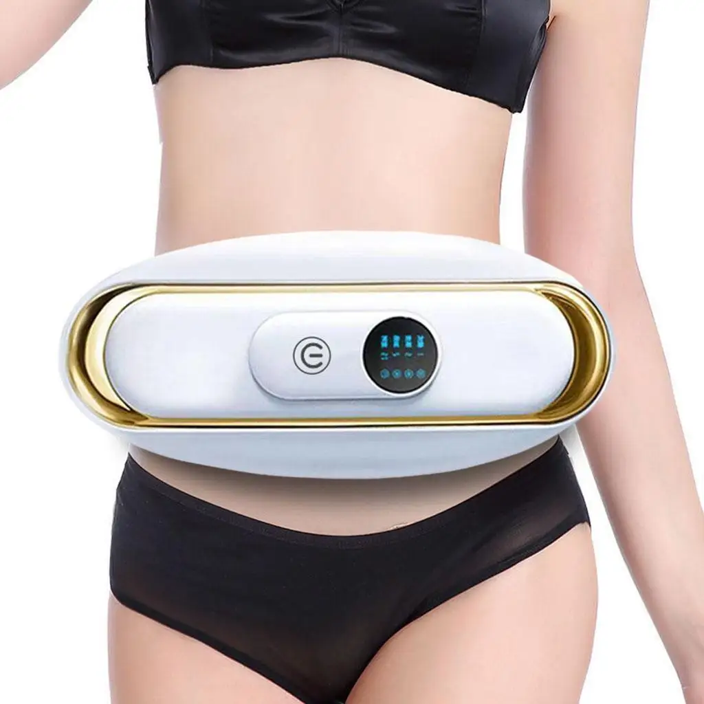 Abdominal Massager Rechargeable Wireless Slimming Belt Body Massager