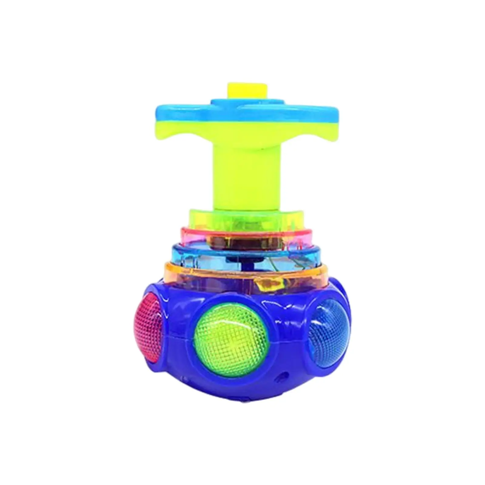 Spin Top Toy Musical Gyroscope LED Gyro spin Novelty Flashing spin Music Gyroscope
