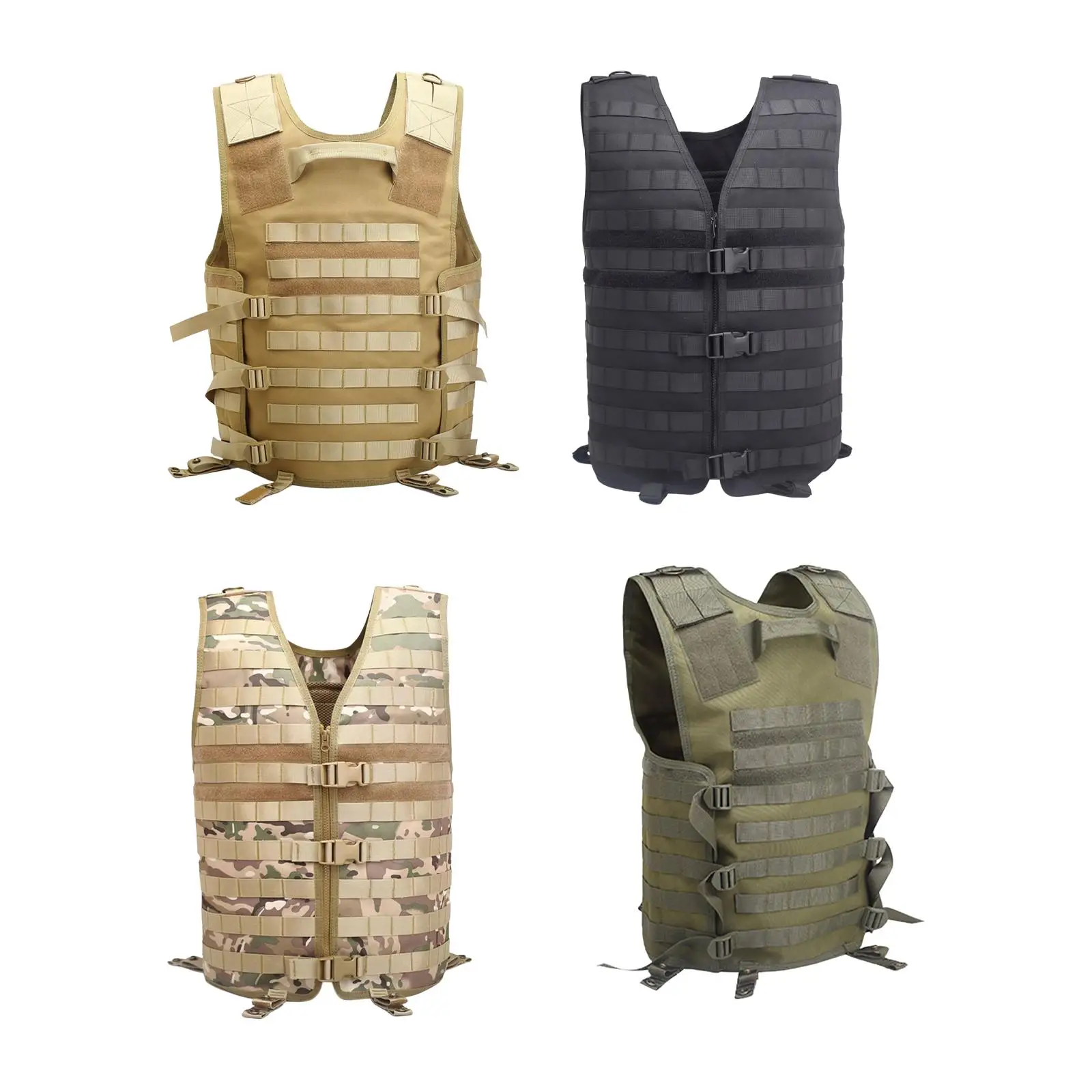 Vest Adjustable Outdoor Vest for Men for Outdoor Shooting