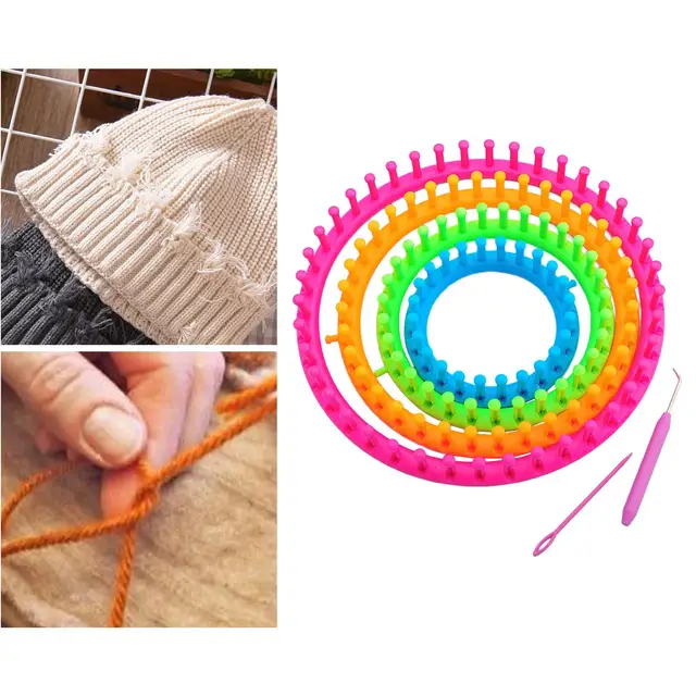 4 Size/set Classical Round Circle Hat Knitter Knitting Knit Loom