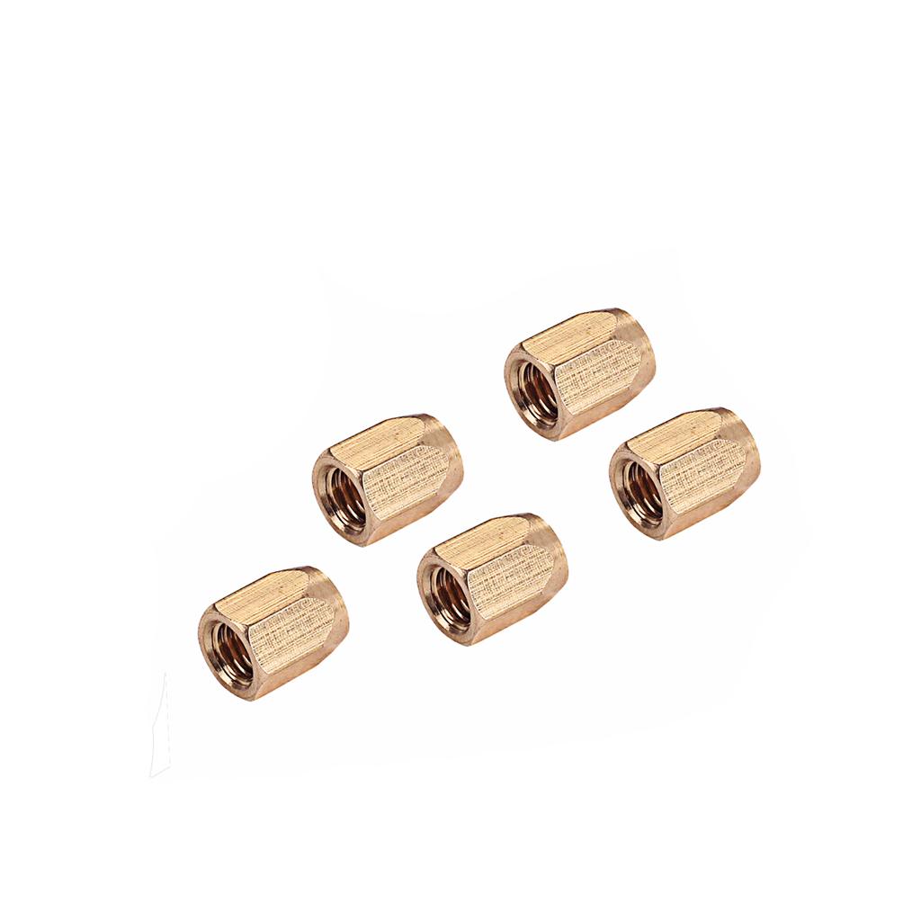 5x Brass Guitar  Rod Nut for Electric Guitar Bass accessories