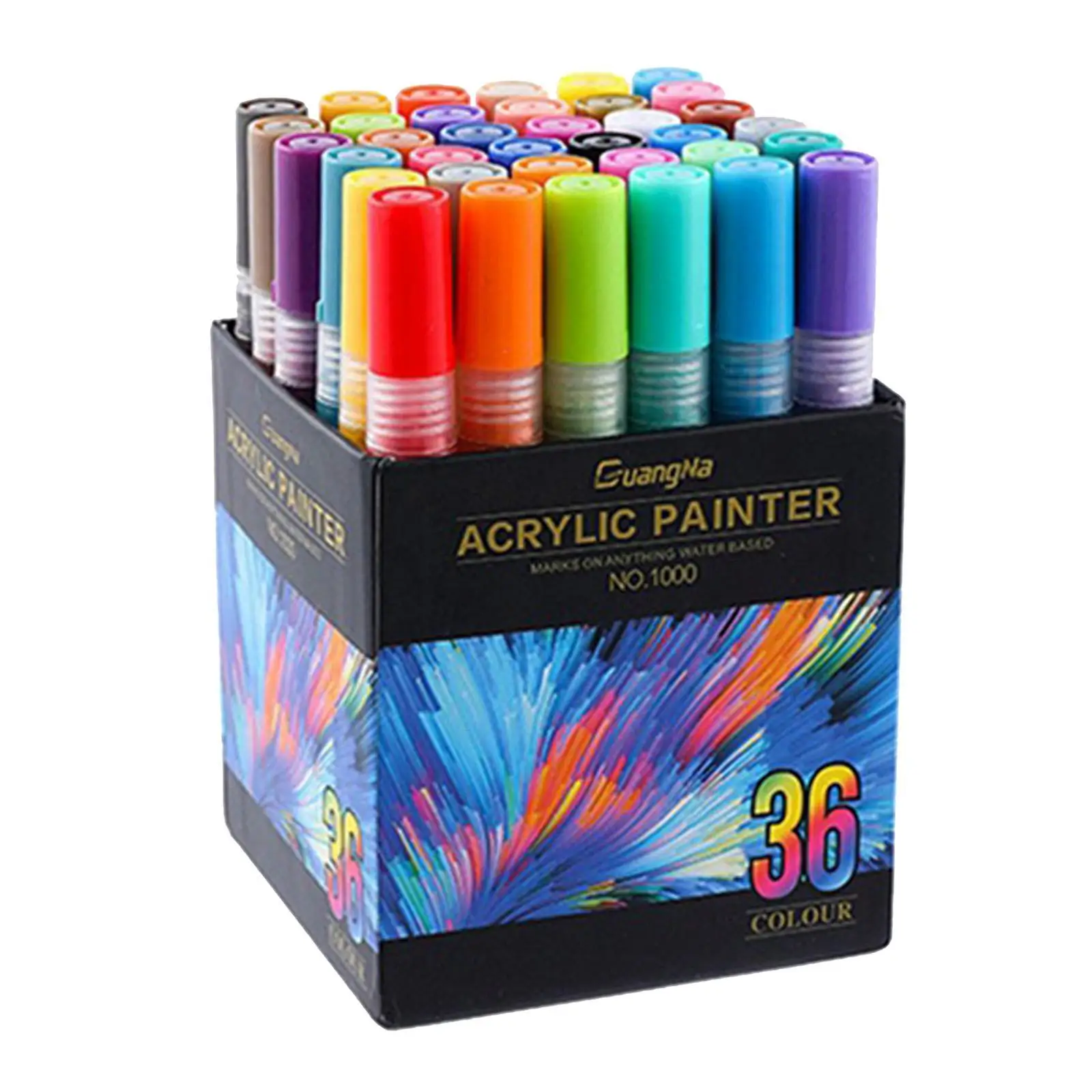 Paint Pens for Rock Painting,Wood, Canvas,  Ornament Crafts Kids Adults Greeting Cards Making Supplies Acrylic Paint Pens  s
