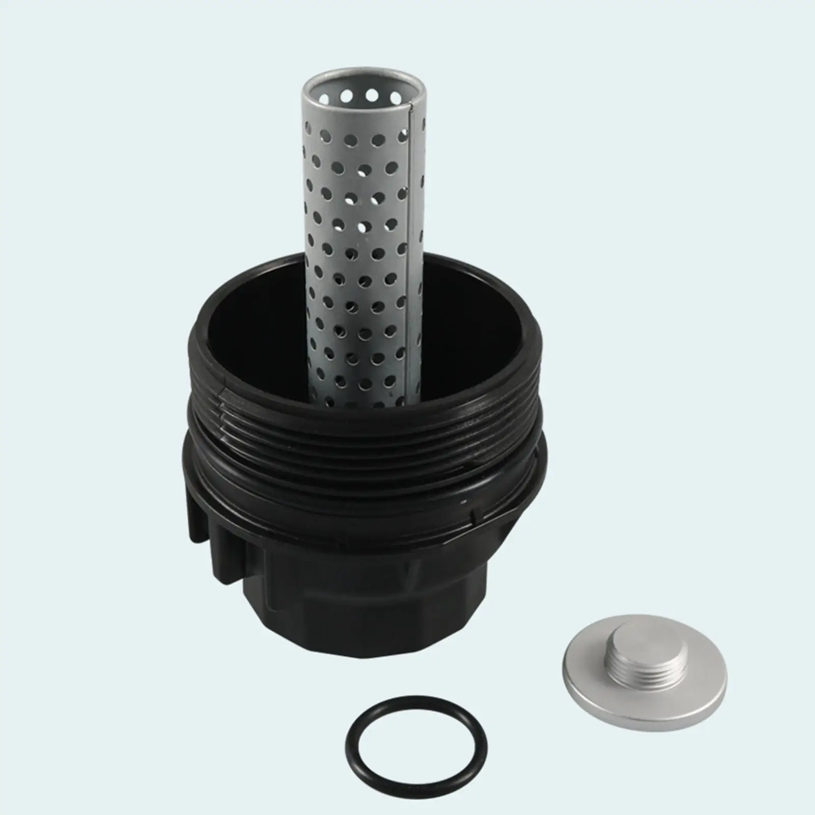 Oil Filter Cover with Oil Plug Fit for 15620-0S010 156200S010