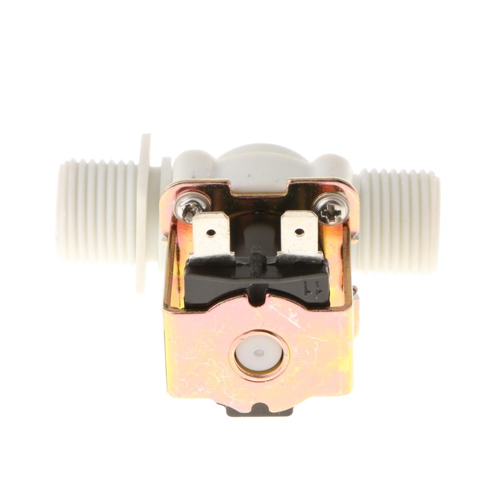 DC12V 1/2 inch Solenoid Inlet Valve Normally Closed For Water Heater Water Cooler Durable