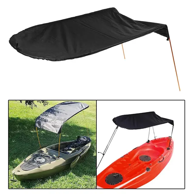 Kayak Boat Shelter Inflatable Boats Tent Fishing Awning Top Cover Cover  Fishing Tent Sun Rain Canopy Protective - AliExpress