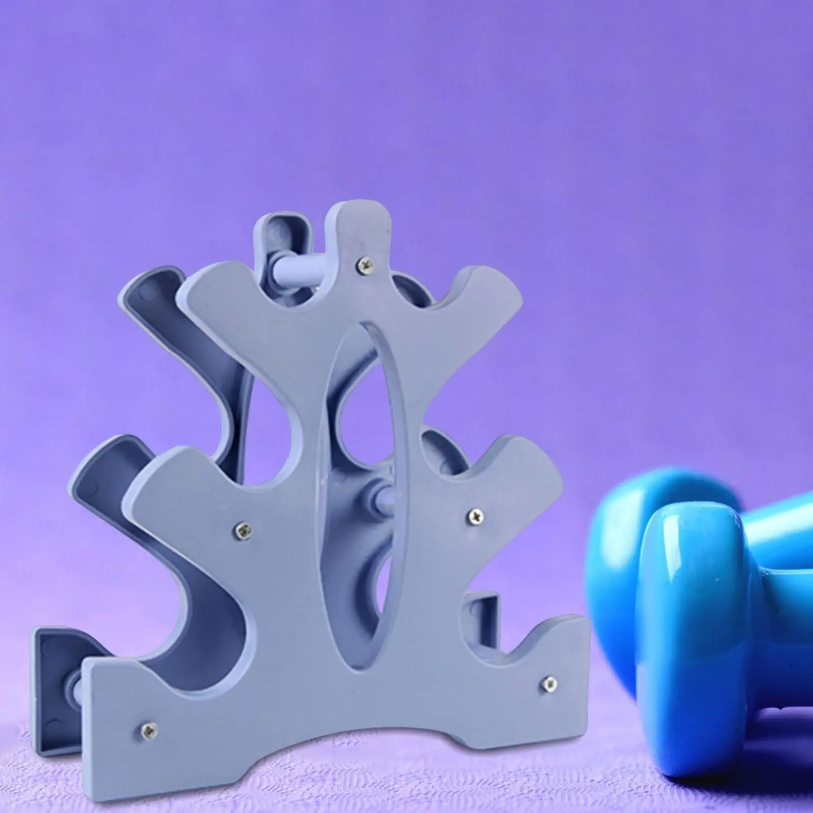 Portable Dumbbell Storage Holder 3 Layers Sports Fitness Tower Stand Weight Lifting Holder Dumbell Weight Rack for Home Office