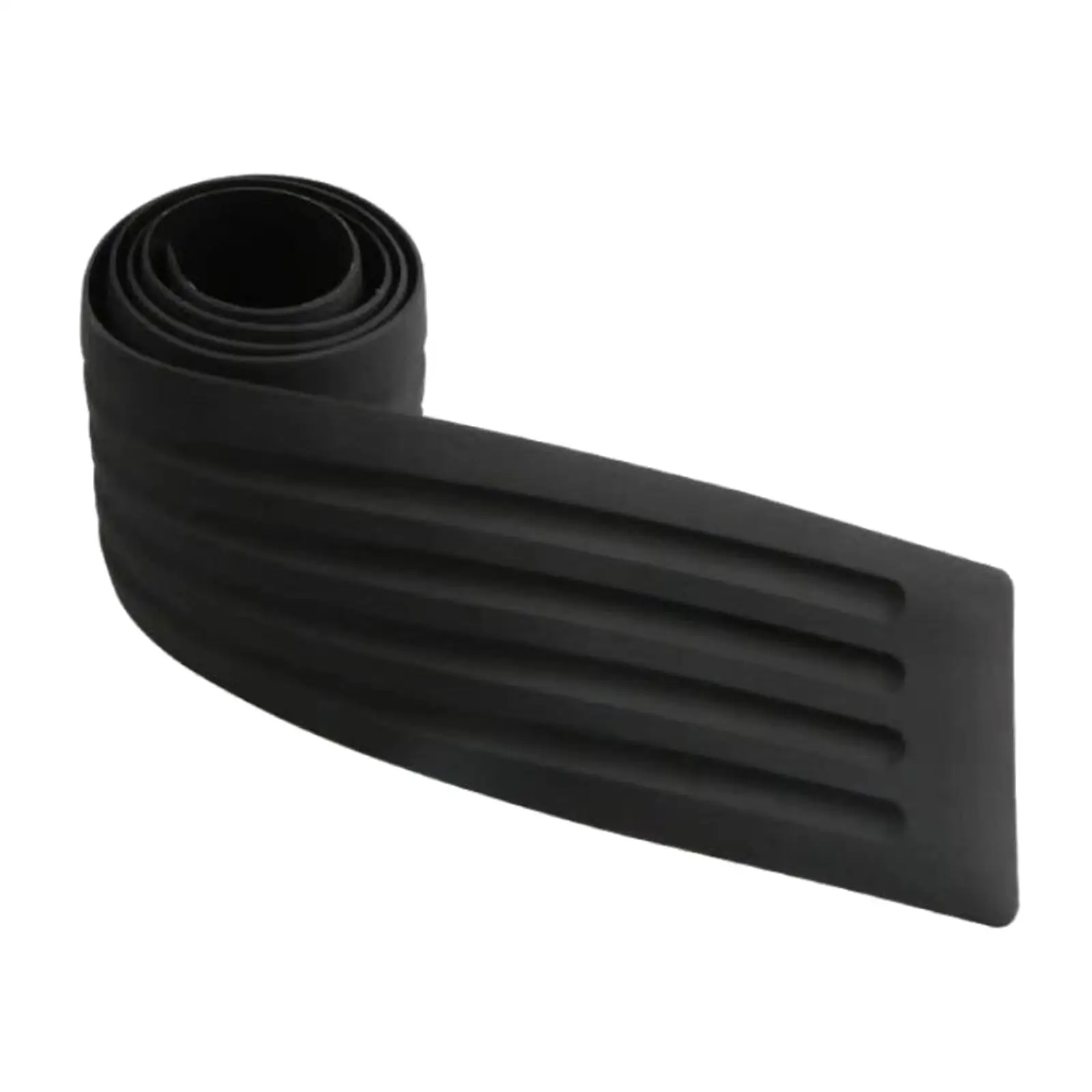 Rear Bumper Protector Guard Rubber Universal Protection for Car Easy to Install