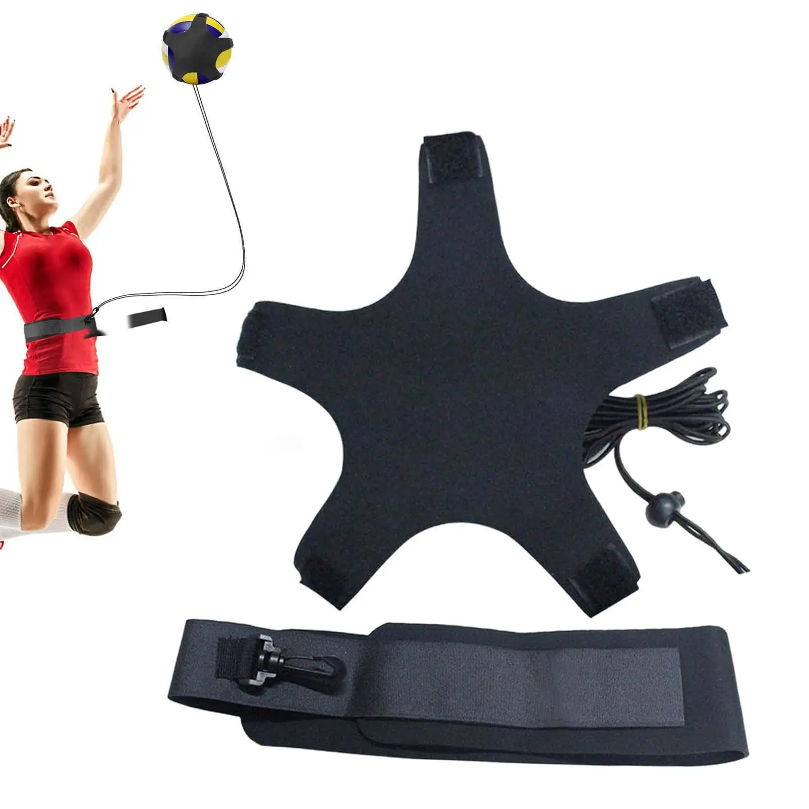 Volleyball Training Equipment Aid for Teen Girls & Boys Serving Setting