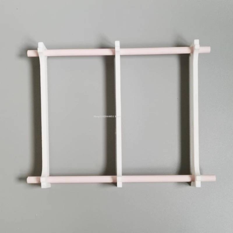 Description Picture 5 of item5 Pieces/set Ceramic Hanging Frame High Temperature Resistant Material Kiln Accessories Pottery Earring Pendant Firing Tools