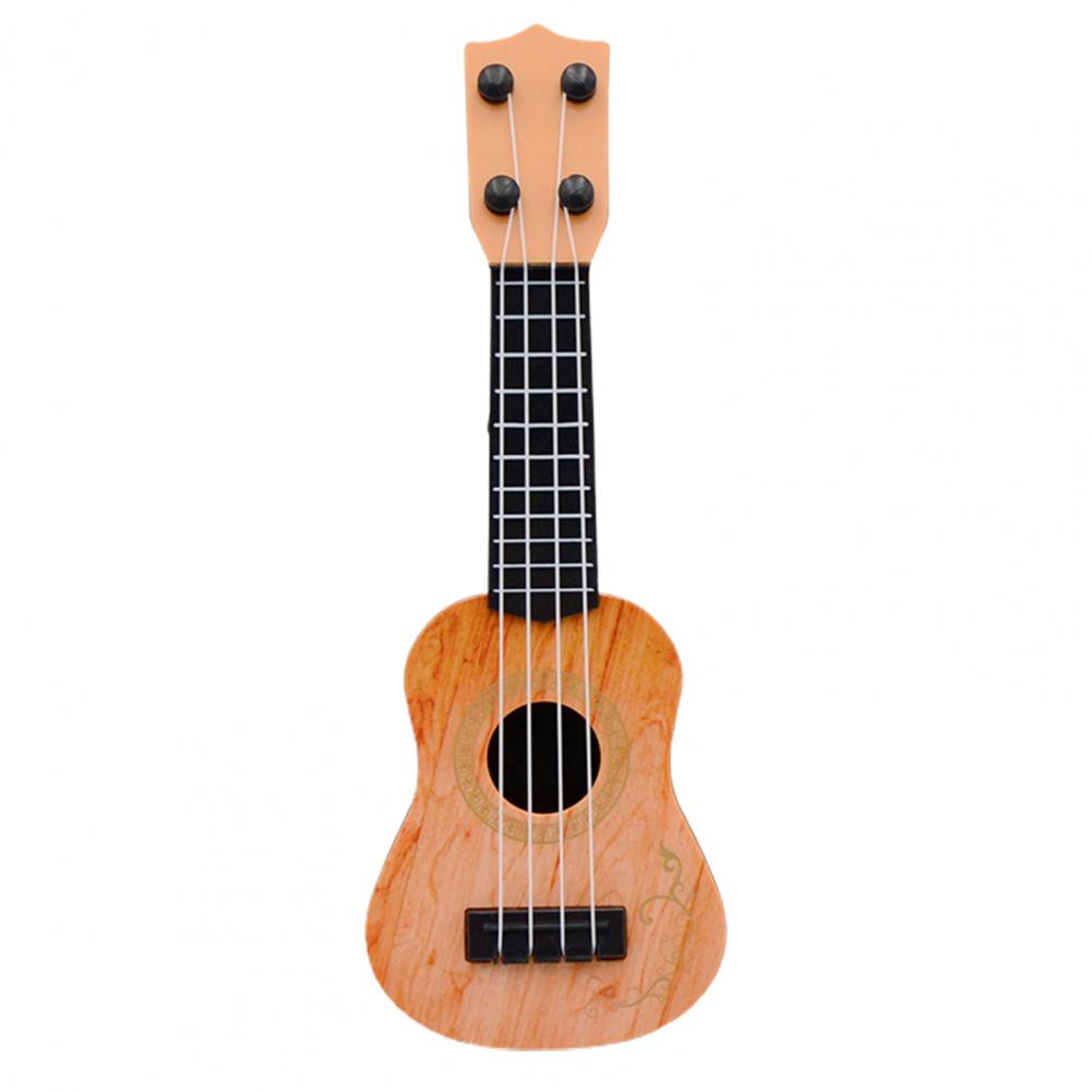 Description Picture 5 of itemMini Guitar 4 String Classical Ukulele Guitar Toy Instrument Children Beginners Simulation Playing Early Teaching Small Guitar