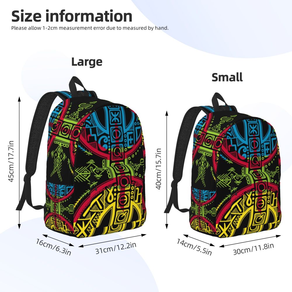 Kabyle Carpet, Amazigh School, College Travel Bags,