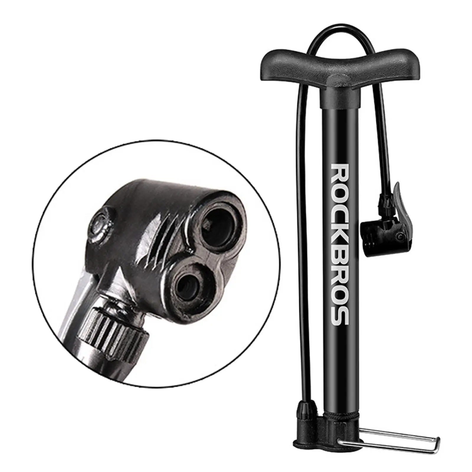 Mini Floor Pump Alloy for Presta And Hand 