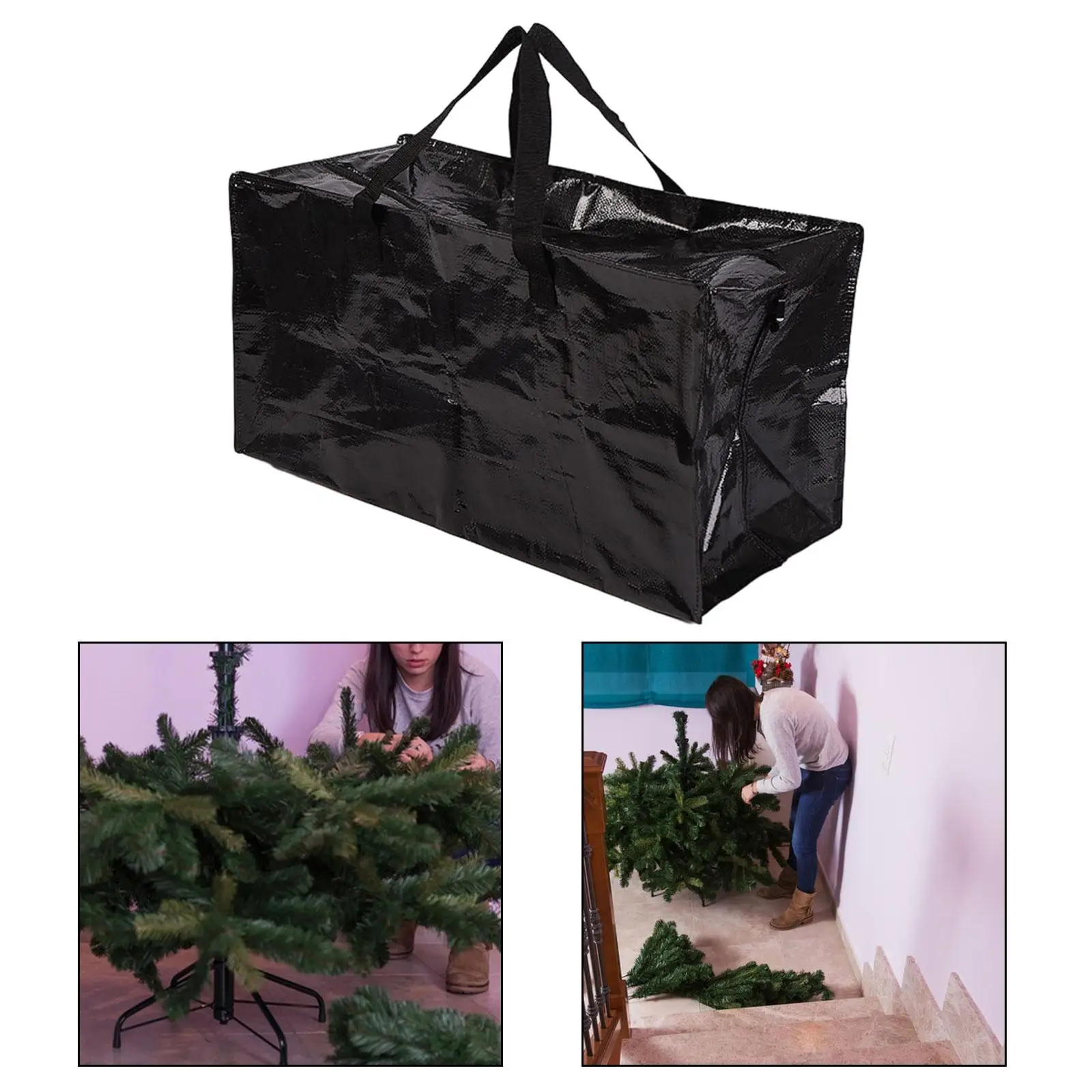 Christmas Tree Storage Bag Carry Handles Tents Durable Waterproof Heavy Duty