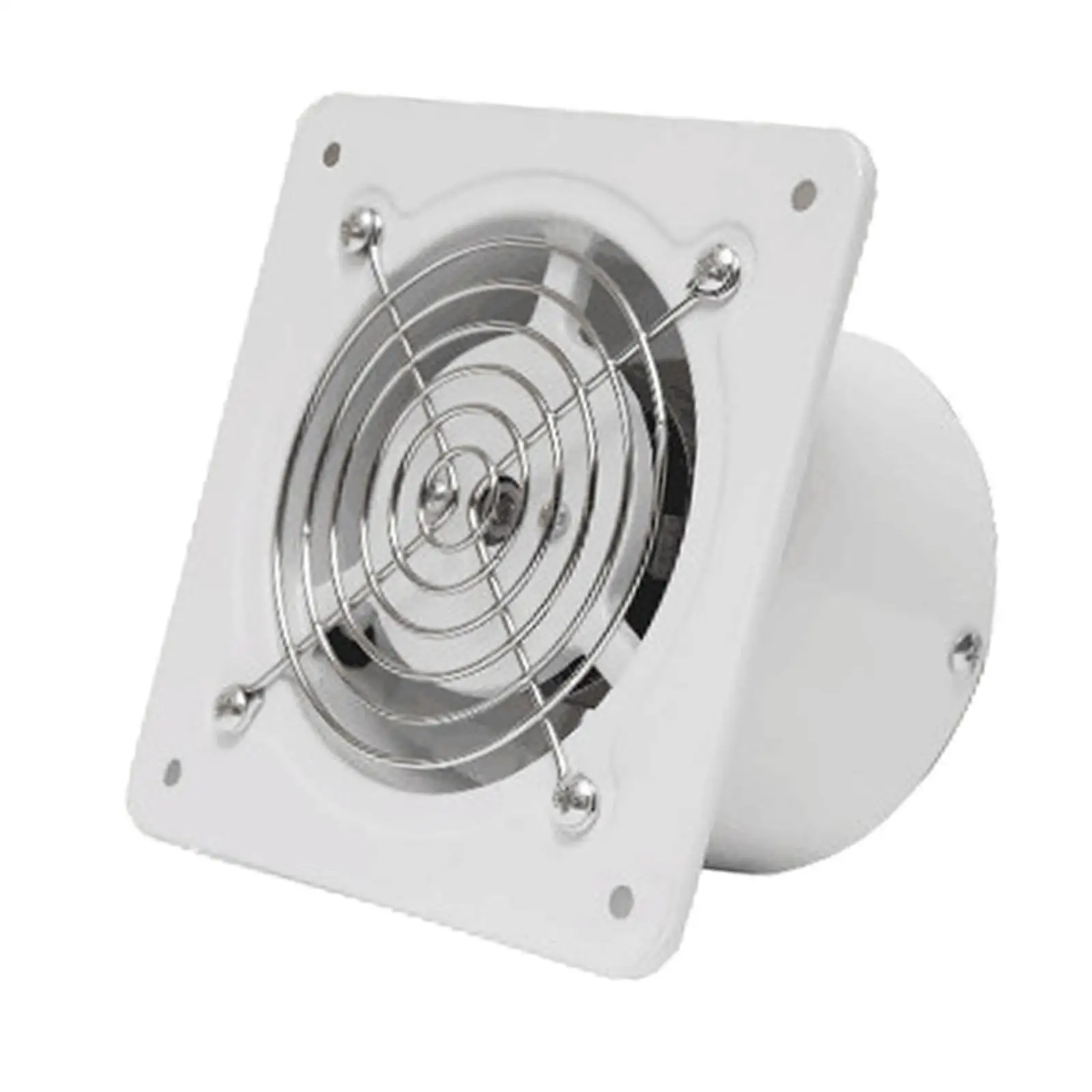 4 inch Exhaust Fan Through Wall Installation 20W Extractor Ventilation Fan Blower High Speed for Window Kitchen