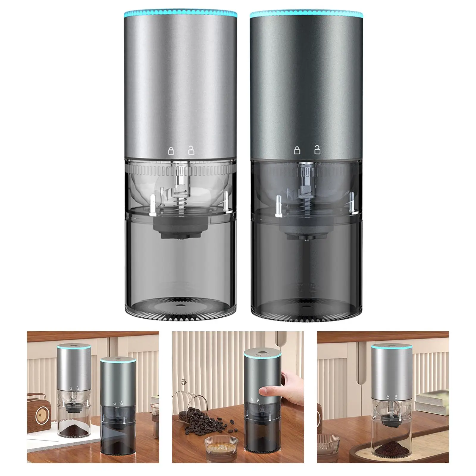 coffee Grinding Bean grinding Mill USB Rechargeable for Home