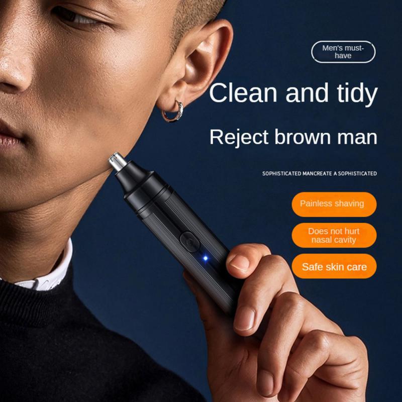 Best of Electric Nose Hair Trimmer USB Charging Nasal Cavity Cleaning Artifact Nose Hair Scissors Ear Razor Removal Shaving Tool Face Reviews & Tips