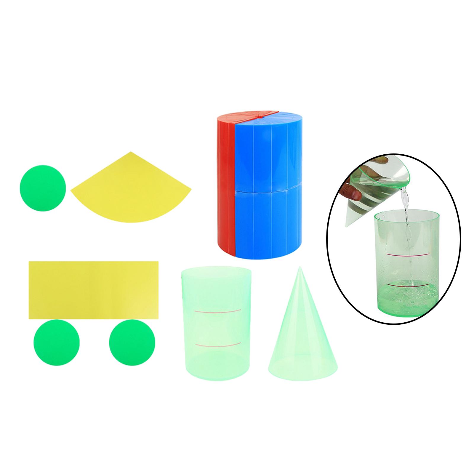 3D Shapes Geometric Teaching Material Surface Area Math Toys for Children