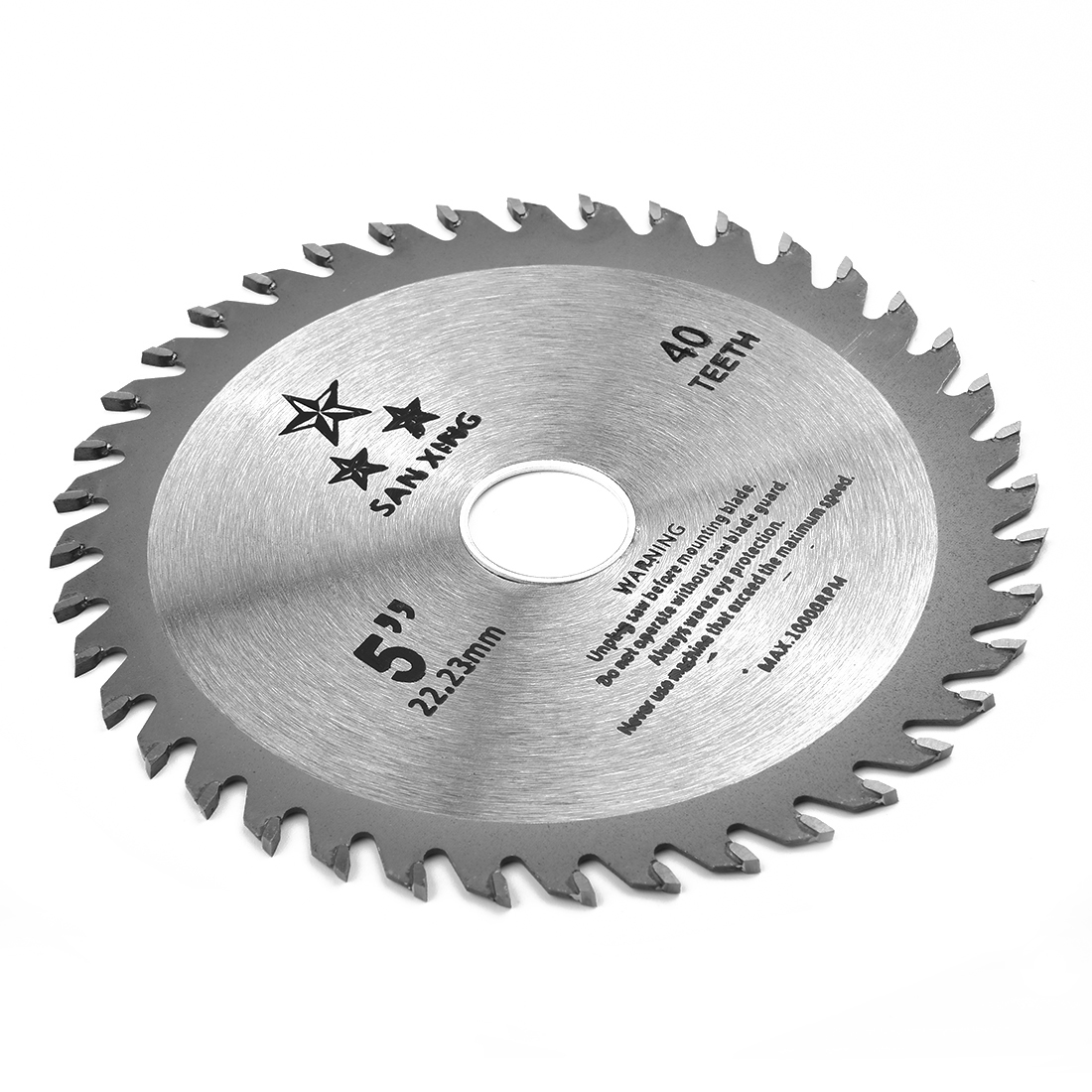 5inch 125mm Cutting Disc Mini Circular Saw Blade For Wood Plastic Metal Rotating Cutting Tools 40 Teeth