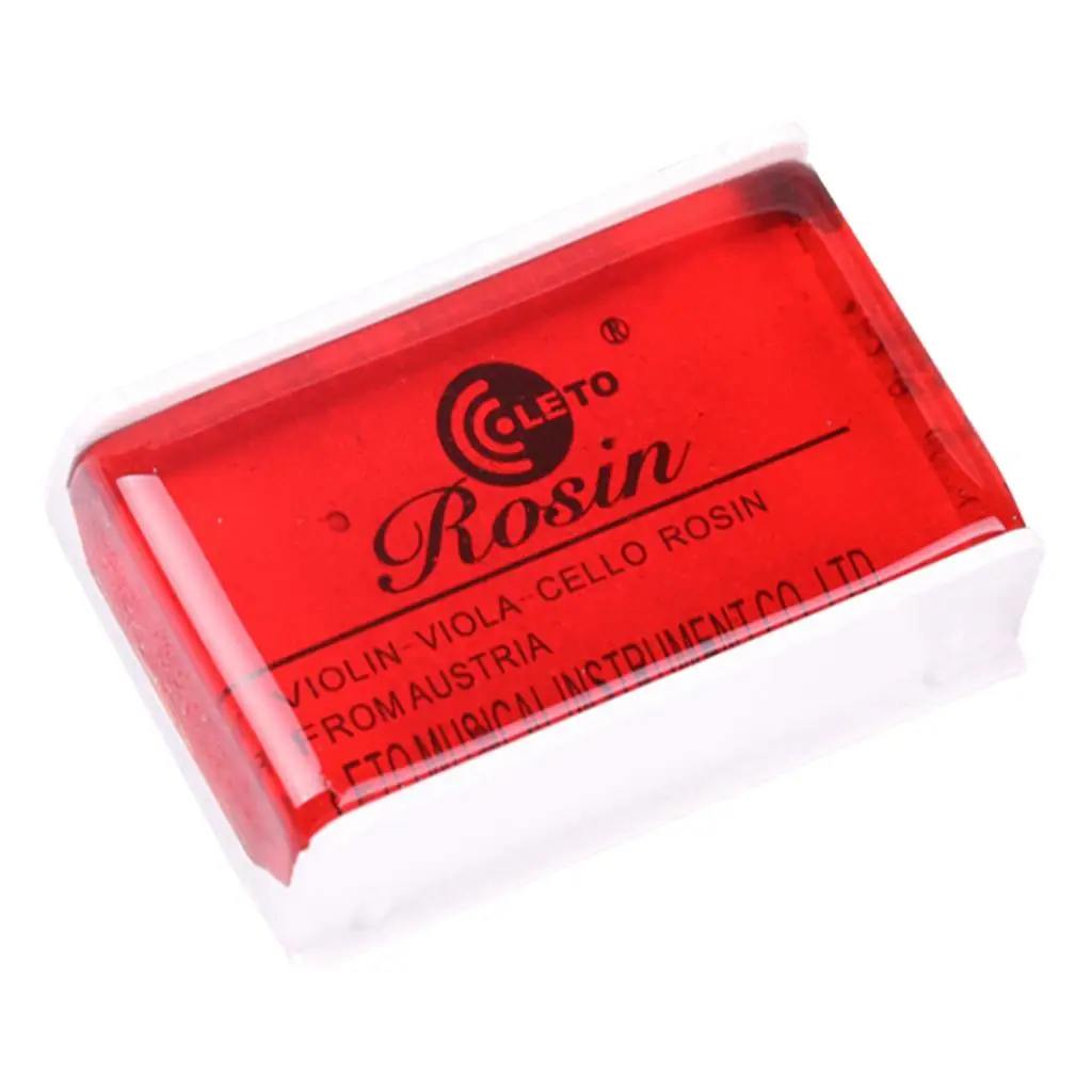 Tooyful High Quality Rosin With Protective Container for Electric Violin Guitar Practice Beginners And Students Light yellow