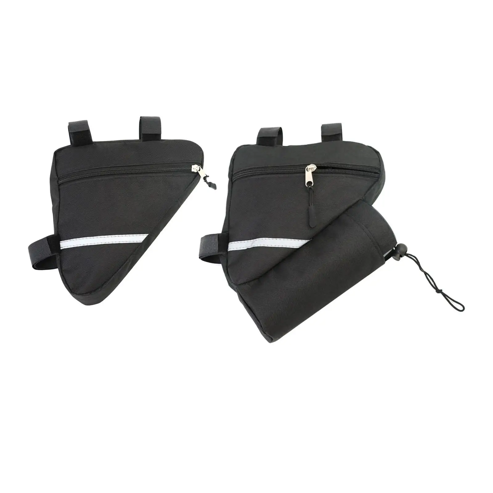 Waterproof Bike Frame Bag Cycling Bicycle Pouch Accessories Saddle Bag Storage Bag Tube Pouch for Outdoor Sports