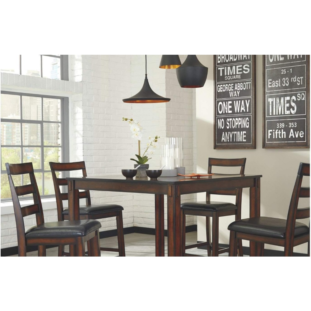 Living Room Dining Table Set Chair Coviar 5 Piece Counter Height Dinin