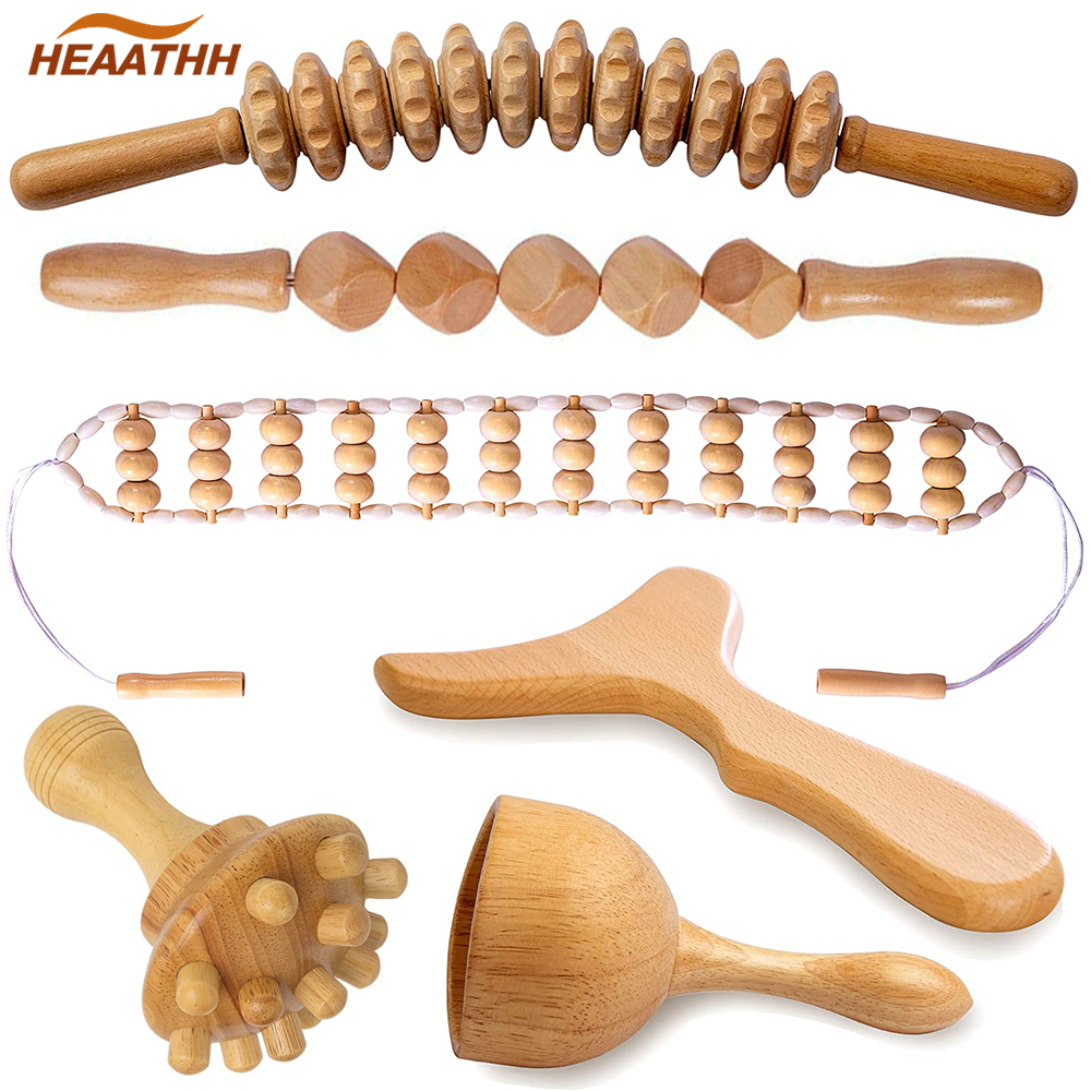 Best of Professional Wooden Maderotherapy Kit Wood Therapy Massage Tools Complete Kit - Anti-cellulite Lymphatic Drainage Muscle Relax Reviews & Tips