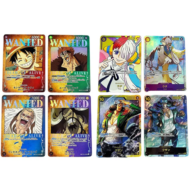 Anime One Piece TCG OPCG Replica Japanese Version Card Game OP02 