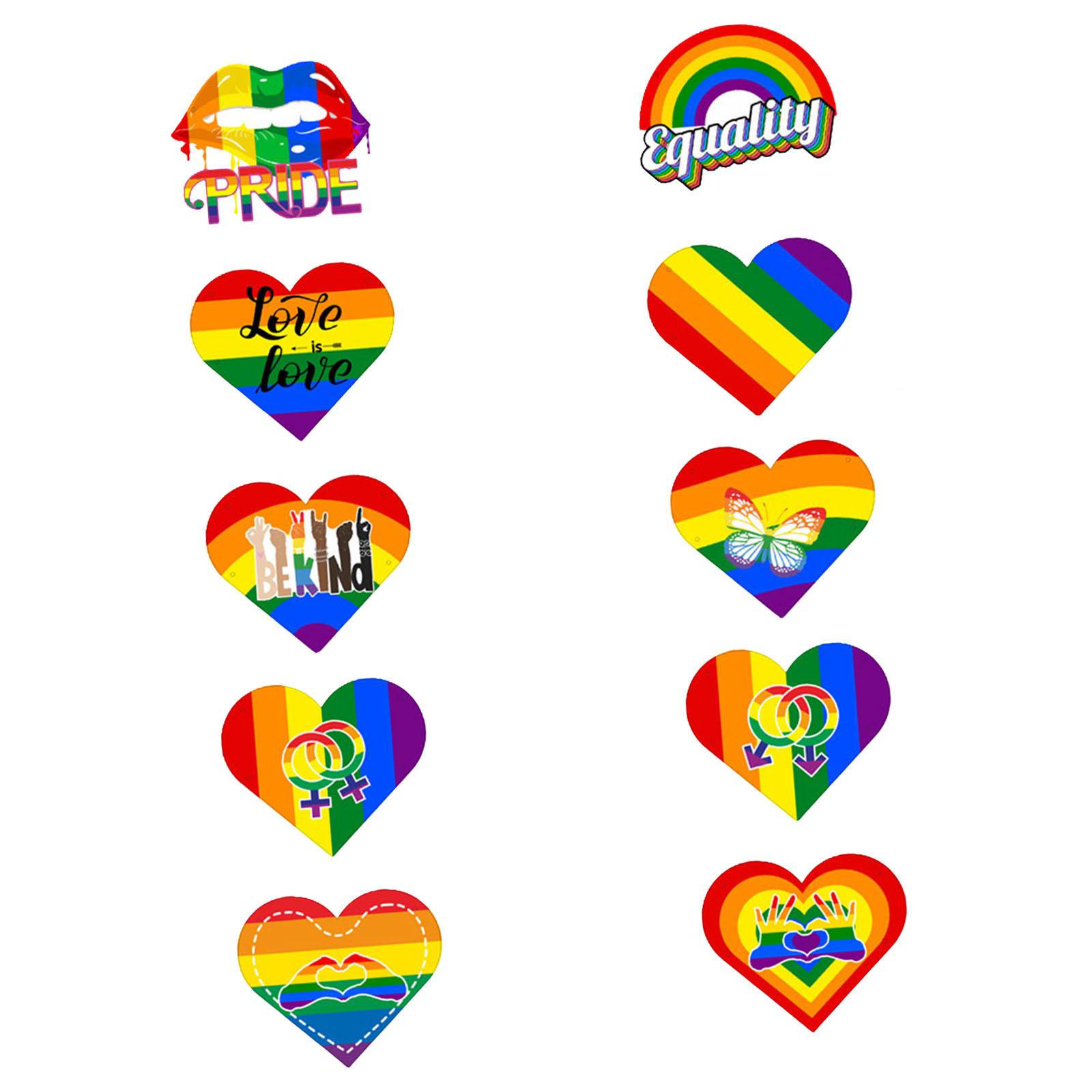 Gay Pride Day Outdoor Porch Banner LGBT Pride Month Pride Prom Rainbow Door Wall Sign Party Decoration Supplies