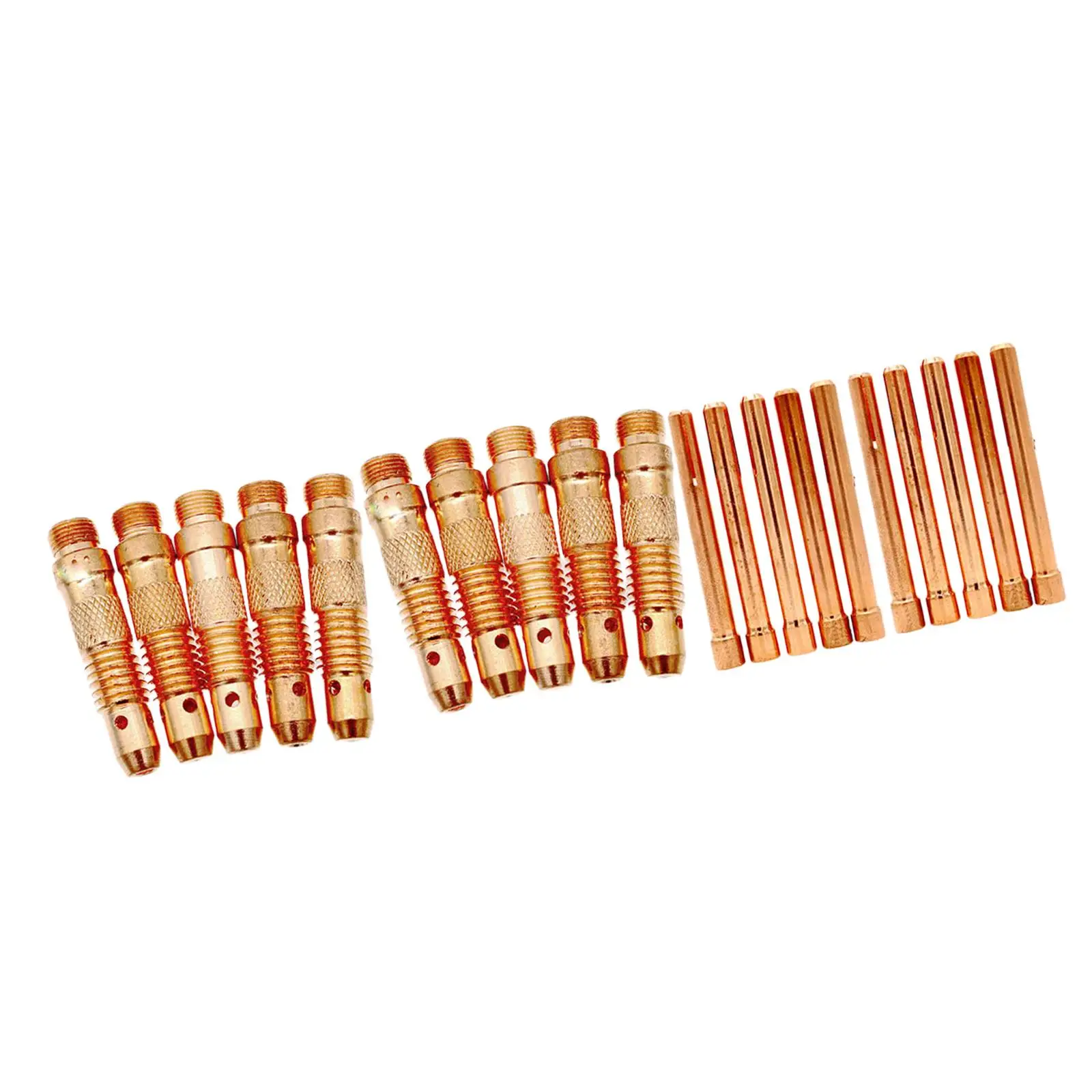 20x Copper Collets Consumables for 17 18 26 Series TIG Welding Replacement