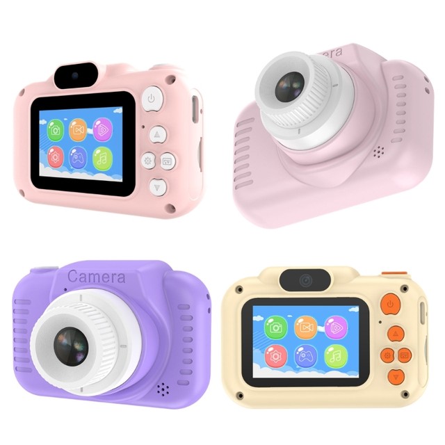 Children Camera Selfie 4000W Pixels 1080P HD Screen Blue PurPle Dual  Cameras Kids Electric Toys for Baby Camara Foto Infantil - AliExpress