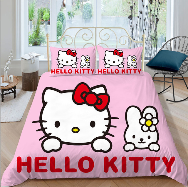 Hello Kitty Bedding Cover Hello Kitty Bedding Sets Animation