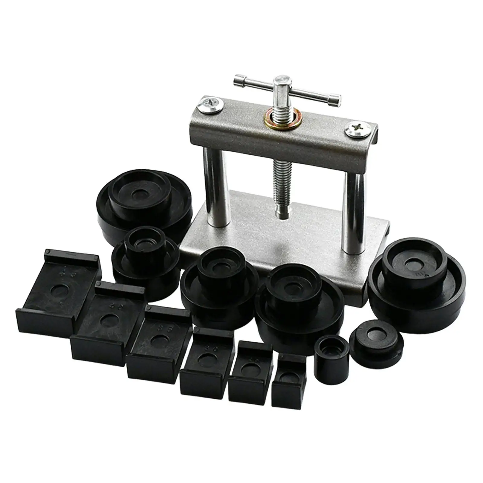 Watch Press Set 13Pcs Fitting Dies Watch press Repair tool Adjustment Tool Kit for Various Kinds of Watch