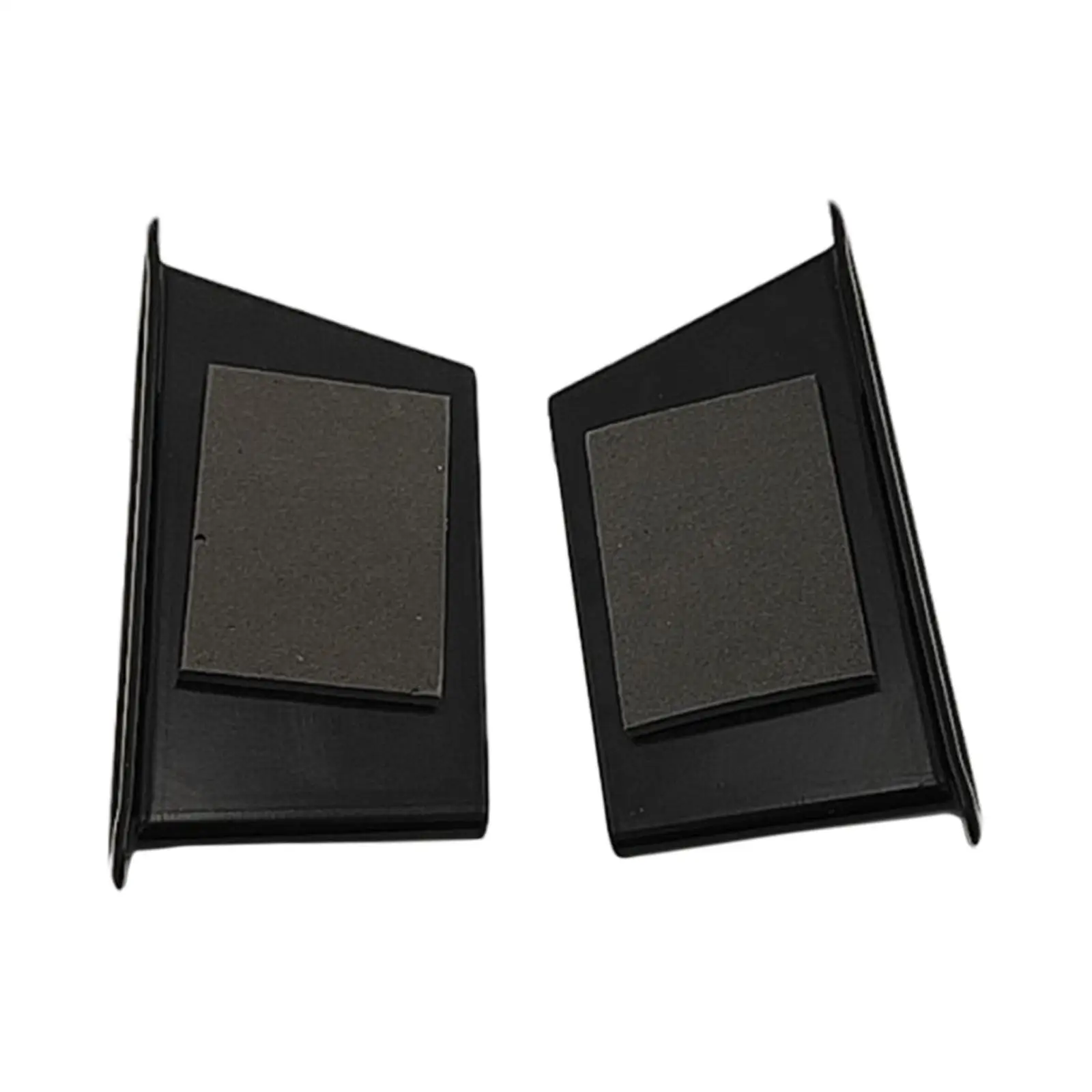 2 Pieces Door Side Storage Box Durable Handle Armrest Phone Holder for Front Row Door Interior Accessories