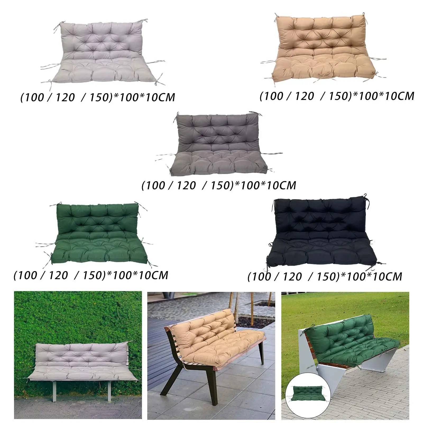 Garden Swing Cushion Hammock Chair Cushions for Garden Courtyard Egg Chair