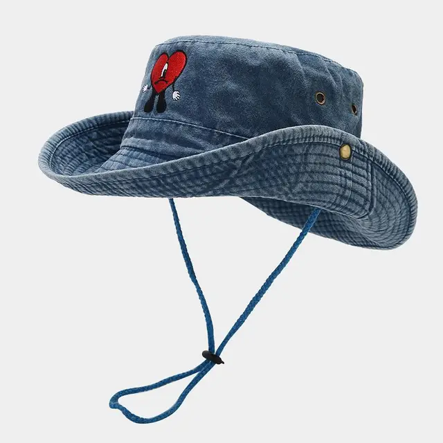 Cotton Embroidered Bad Bunny Fisherman Hats UN VERANO SIN TI Bucket Hat  Woman Summer Foldable Sun Hat Man Beach Hat - AliExpress