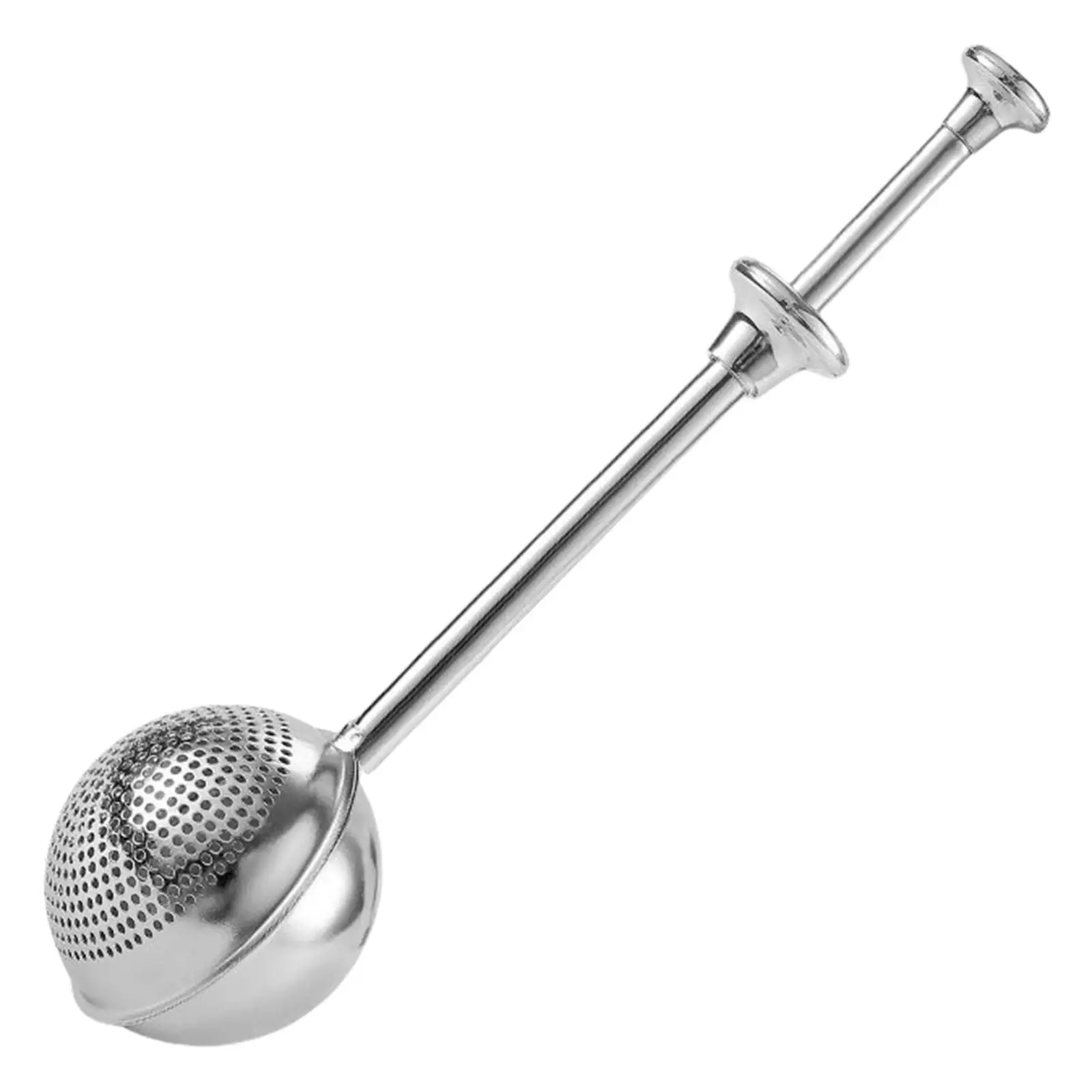 Stainless Steel Powder Shaker Telescopic Flour Sieve for Coffee Cocoa Powder Pepper Spice
