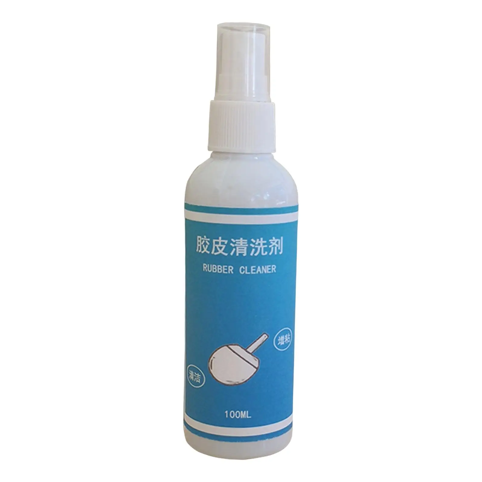 Table Tennis Rubber Cleaner Cleaning Spray 100ml Spray Bottle Detergent Care