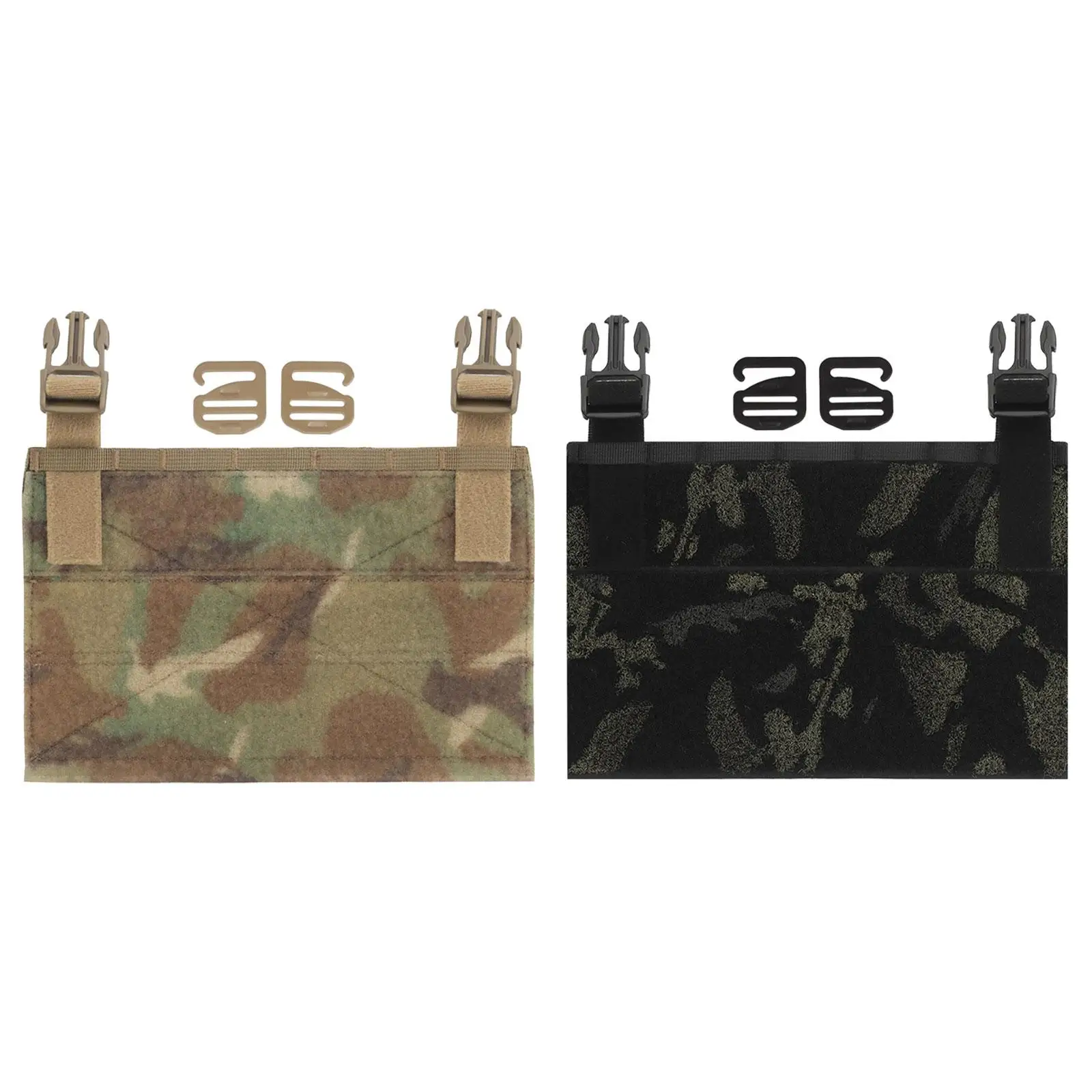 Gaming Vest Front Panel Adapter Accessory Quick Release Training Vest Parts for Outdoor Game Travel Practice Camping