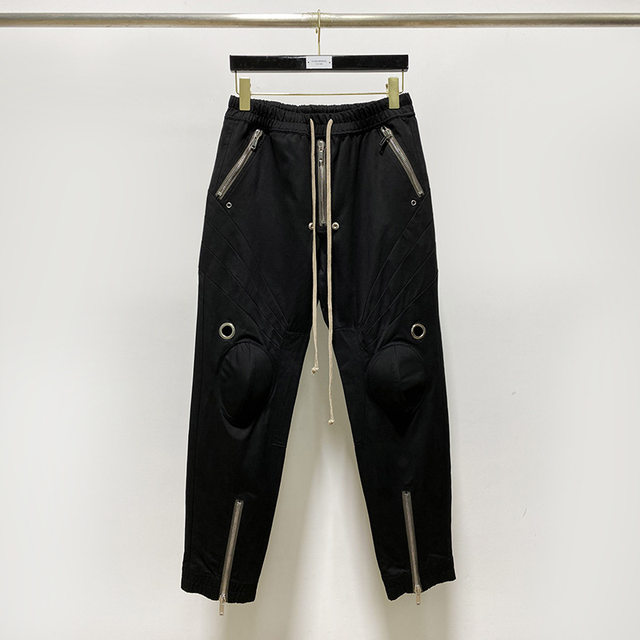 Rick Owens Pants Men | Casual Pants - Men Pants New Zipper High